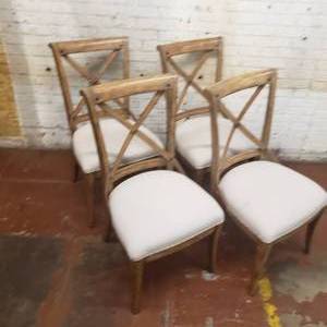 lot 101 image: Dining Chairs set From Stanley Furniture Company