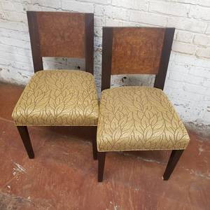lot 120 image: Contemporary Dining Chair Pair