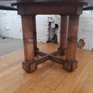 lot 107 image: Stanley Furniture Company Round Dinning Table