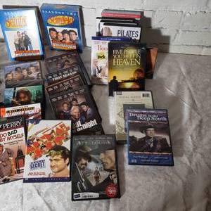 lot 163 image: TV Series and Movie DVD Library Collection