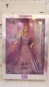 lot 215 image: Mattel BARBIE  Celebrations 2003 Barbie  NRFB