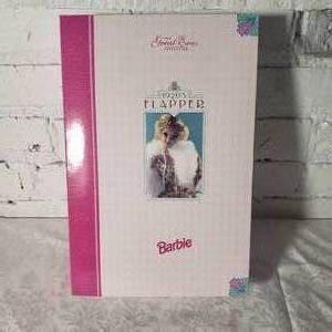 lot 214 image: Mattel BARBIE  1920s Flapper Barbie  NRFB