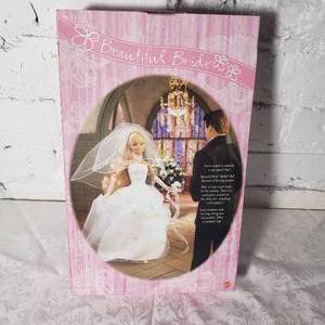 lot 222 image: Mattel BARBIE  Beautiful Bride 1698 NRFB