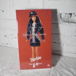 lot 238 image: Mattel BARBIE  Calvin Klein Barbie Doll   16211   NRFB