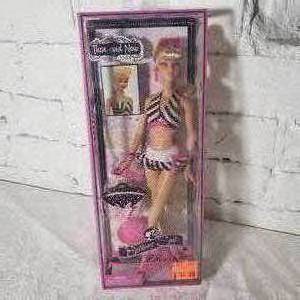 lot 263 image: Mattel BARBIE  Bathing Suit Barbie Then and Now     NRFB