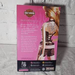 lot 257 image: Mattel BARBIE  Harley-Davidson Barbie Doll   N6590    NRFB