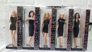 lot 266 image: Mattel BARBIE  Barbie Basics Collection 001  6 Dolls     NRFB