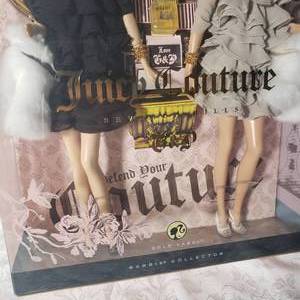 lot 255 image: Mattel BARBIE  Juicy Couture Beverly Hills G&P Barbie Dolls  L9605    NRFB