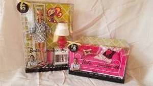 lot 288 image: Mattel BARBIE  Barbie Loves Jonathan Adler plus Couch Accessory NRFB