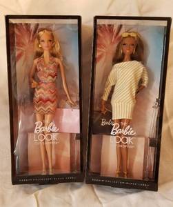 lot 278 image: Mattel BARBIE  City Shopper Dolls with Outfits    NRFB
