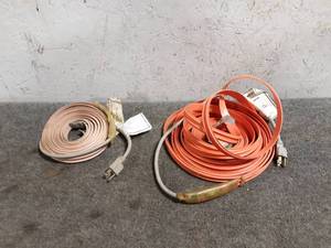 (2) Pipe Heat Tape Cables 15 & 30