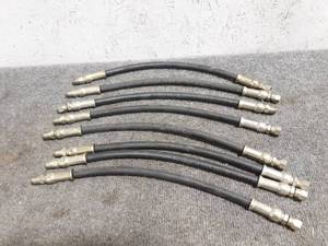 (7) Hydraulic Hoses 14 NPT x 16