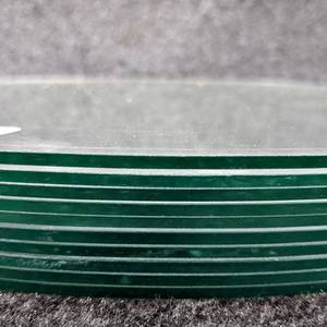 Lot of 10 Round Tempered Glass Sheets
