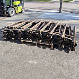 Angle Iron Pallet Racking Decking - Lots of Good Angle Iron - 2 x 18