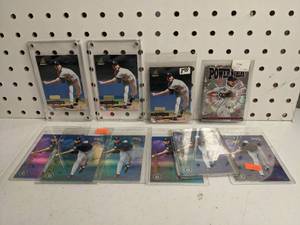 lot 161 image: Randy Johnson 10 Baseball Card Lot MLB Artists Proof