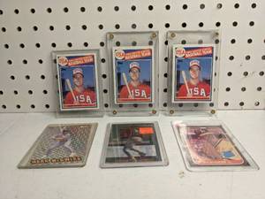 lot 157 image: Mark McGwire USA Rookie MLB Baseball Card Lot