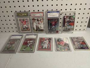 lot 179 image: Shaun KIng 9 Card NFL Lot Graded Rookie Tampa Bay Buccaneers PSA