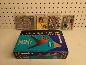 lot 138 image: Baseball Cards 1994 Pinnacle Cards (Open Box) & (5) Jose Canseco
