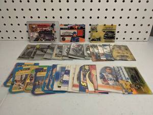 lot 151 image: Kevin Harvick Autographed Card & Large Assortment of Racing Cards
