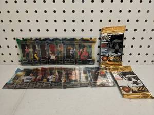 lot 142 image: Assorted ECLIPSE Racing Champions Cards & (2) Packs Unopened Action Packed Cards