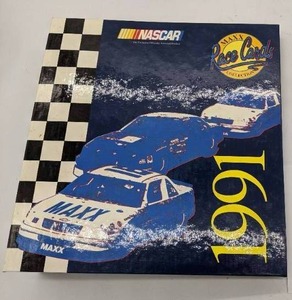 lot 261 image: Lot of 90s Racing Trading Cards in Binder w Protector Pages