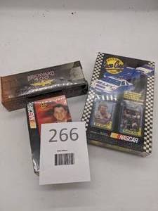 lot 266 image: (3) Boxes of Nascar Trading Cards - Factory Sealed