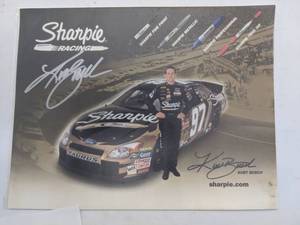 lot 268 image: Kurt Busch Autographed Photo