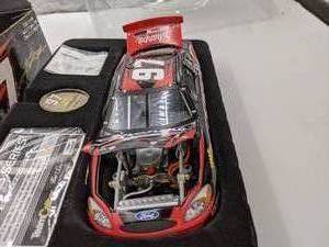 lot 37 image: 1998 50th Anniversary Nascar Action Platinum Series 124 Diecast Dale Earnhardt Monte Carlo Replica Car