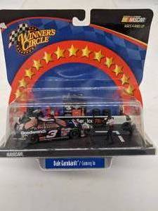 lot 27 image: Winners Circle NASCAR Coming in #3 black Dale Earnhardt Jr. Die cast replica