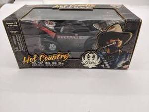 lot 24 image: Vintage Hank Williams Hot Country Steel Die Cast NASCAR Issue #7 NIB