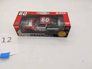 lot 12 image: Roush Racing Greg Biffle 124 Scale Die-Cast Replica #60 Model Car New in Box