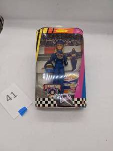 lot 41 image: 1998 Collectors Edition 50th Anniversary NASCAR Barbie NIB