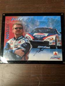 lot 297 image: Jeff Burton Autographed Print