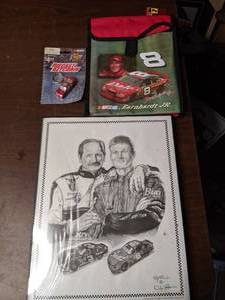 lot 316 image: (3) Dale Earnhardt Jr. Items