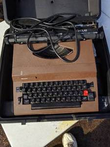 lot 70 image: Vintage Sears Electric Typewriter in Case