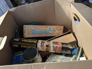 lot 108 image: Box Full of Garage Related Items