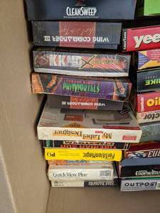 lot 129 image: Old School Computer Games, Software & Accessories