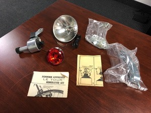 lot 355 image: Vintage Scwinn Approved Le Tour Bicycle Generator Set