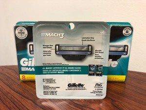 lot 357 image: Brand New 8 Pack Mach 3 Lot of (3) Razor Blades