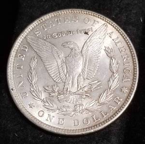 1889 MORGAN SILVER DOLLAR