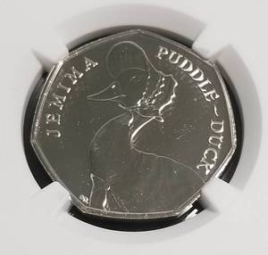 2016 GREAT BRITAIN 50P PUDDLE DUCK NGC EARLY RELEASES
