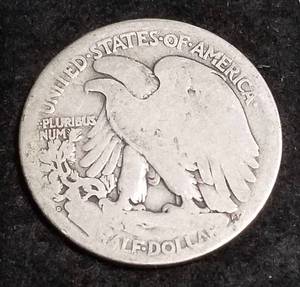 1920-D WALKING LIBERTY HALF DOLLAR