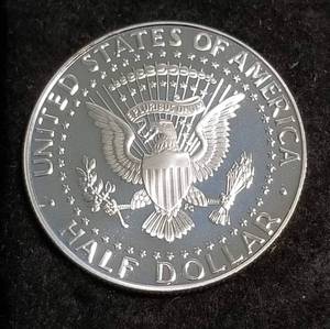 2000-S PROOF SILVER KENNEDY HALF DOLLAR