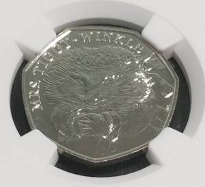 2016 GREAT BRITAIN 50P MRS TIGGY NGC EARLY RELEASES