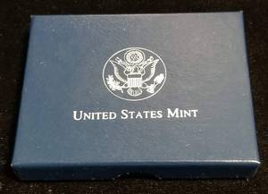 2002 US SILVER DOLLAR MILITARY ACADEMY ANNIVERSARY IN AIRTITE
