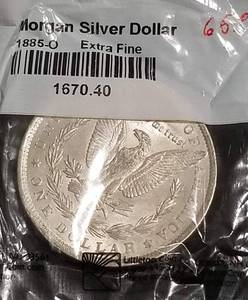 1885-O MORGAN SILVER DOLLAR