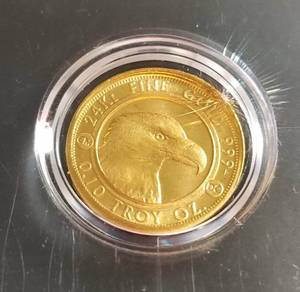 2020 110th OZ. .999 FINE GOLD PROSPECTOR SEALED
