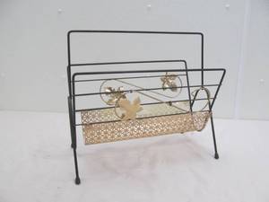Vintage magazine rack