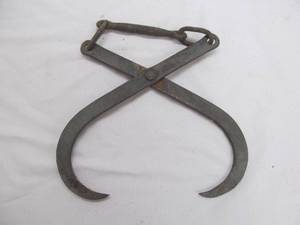 Vintage ice tong