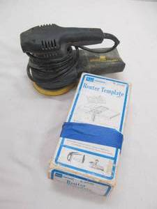 Palm sander, router